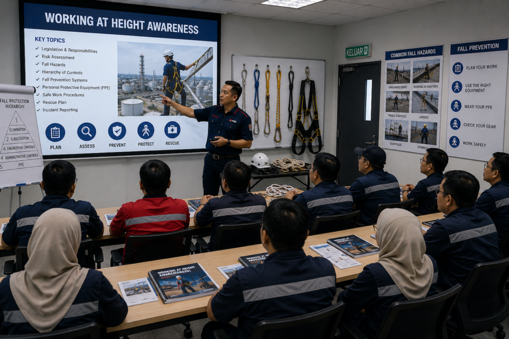 Latihan Menyelamat Ruang Terkurung Marine Safety Training Malaysia